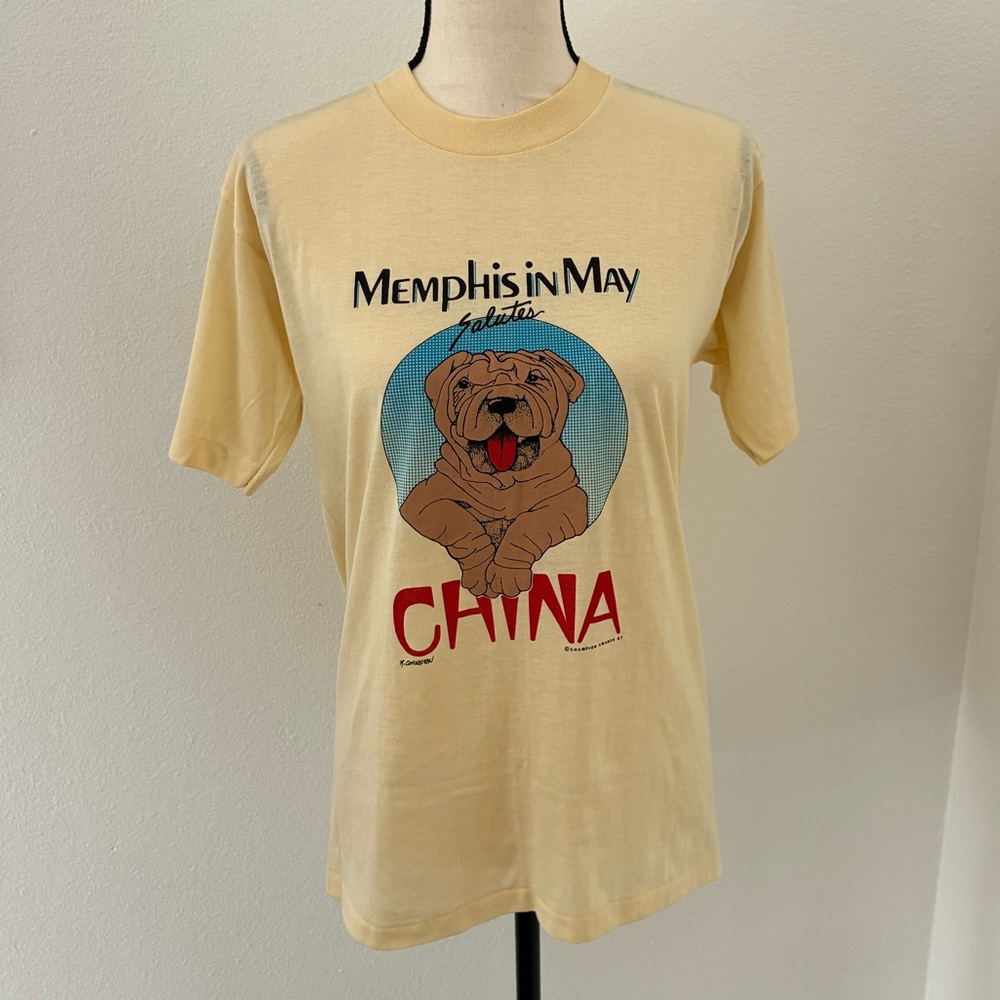 Vintage 1987 Memphis in May International Festival T-Shirt